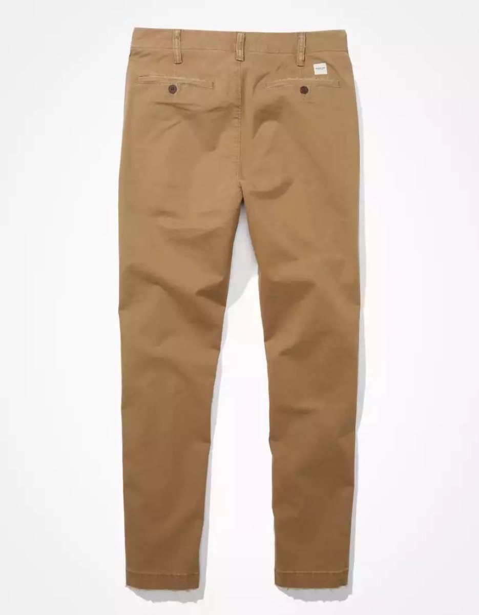 Pantalon American Eagle AE Flex Athlétiques Fit Lived-In Khaki Multicolore Homme | UFN-65312757